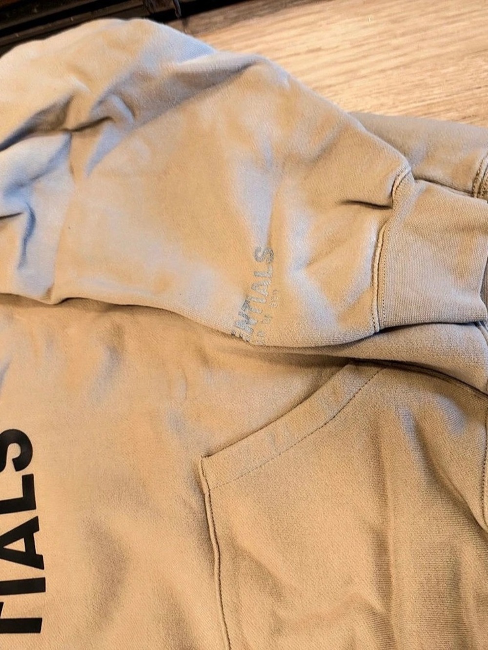 Essentials hoodie Pullover in Brown Size Medium - Picture 4 of 5